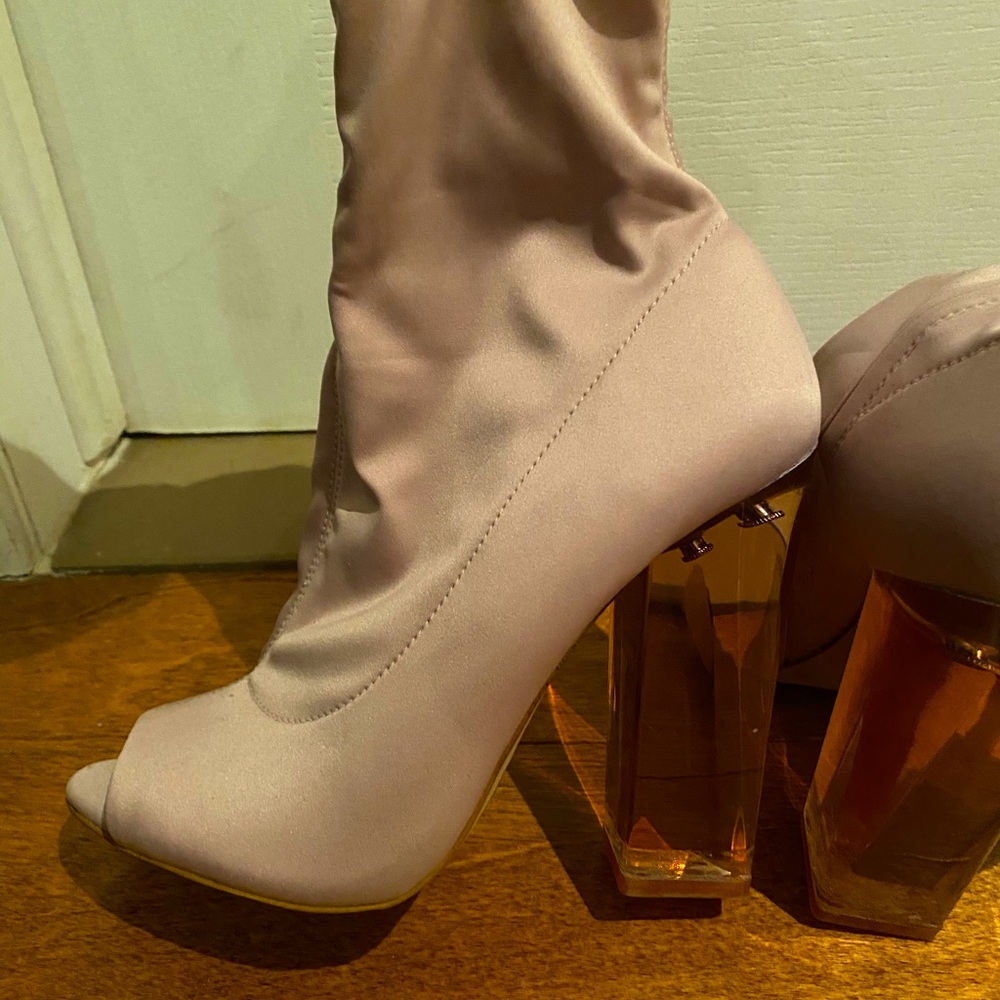 ALDO heel booties